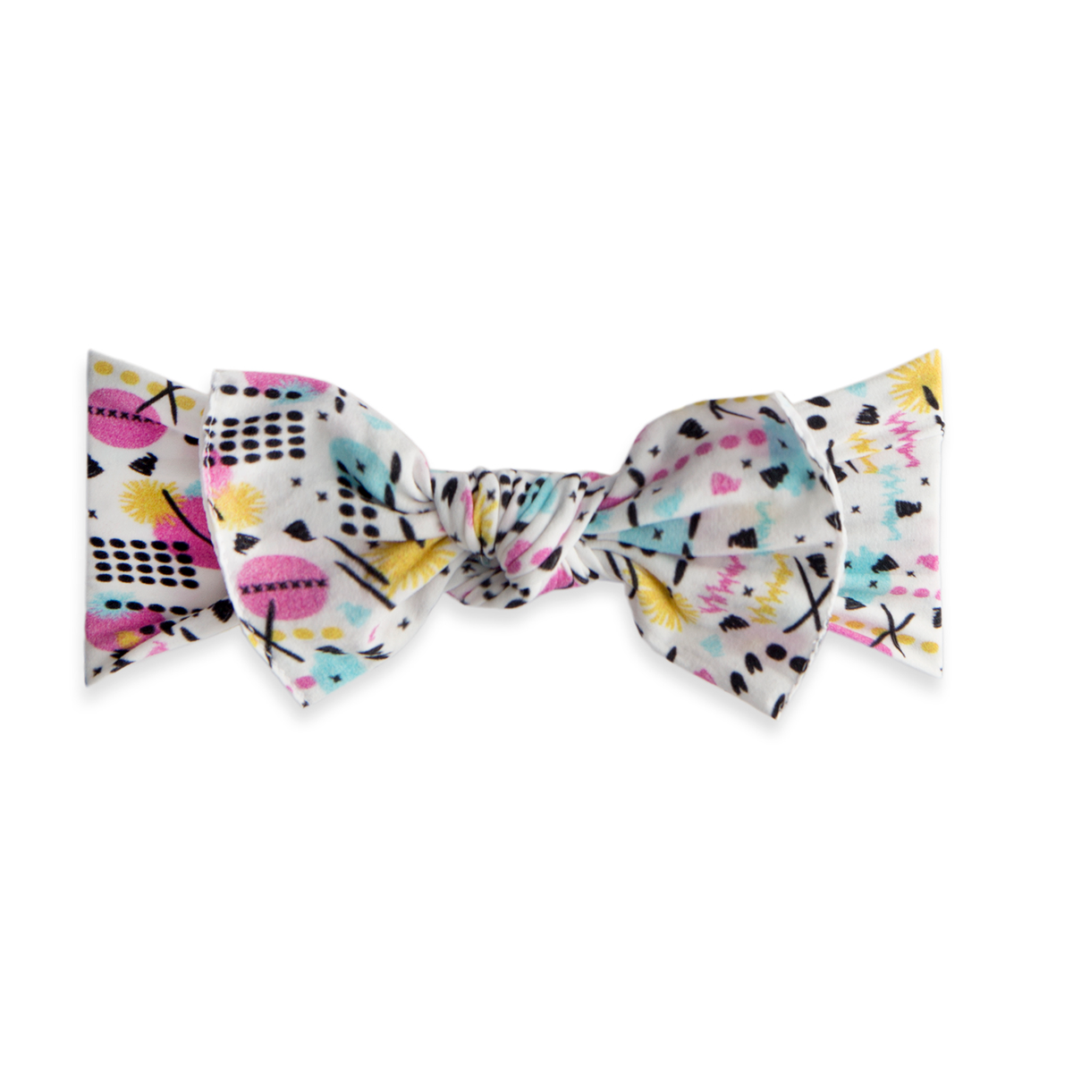 Printed Knot Headband in Rad Retro