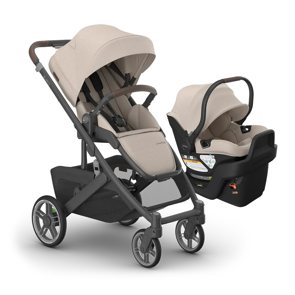 Cruz V3 Stroller + ARIA V2 Travel System