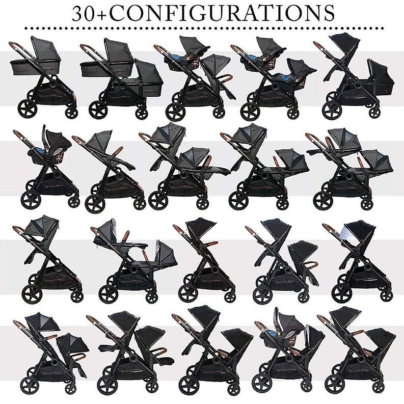 Maverick Single to Double Stroller