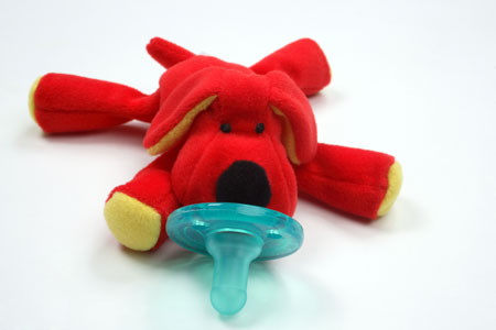 Red Dog Infant Pacifier